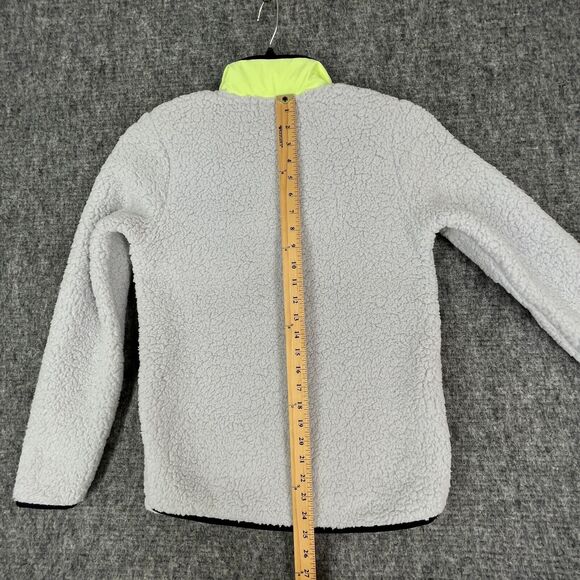Under Armour Fleece Sweater Girls Large Loose Outdoor Outerwear 1/4 Zip Pullover - Picture 10 of 12